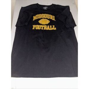 Steve & Barry Embroidered Missouri Football Spellout Shirt XXL Y2K‎